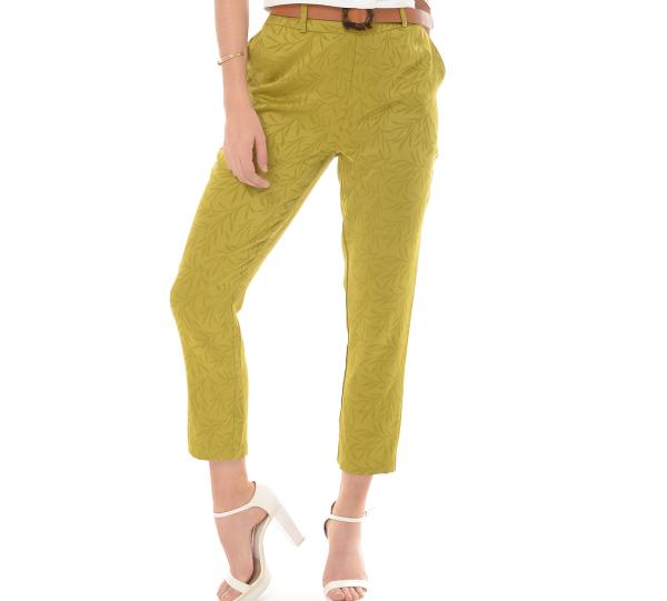 Women's Green Pants - 1839 Image