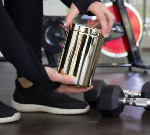 Metalized Canisters for sport nutrition Image