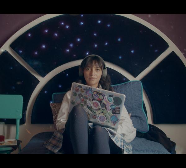 Laika in the stars Image