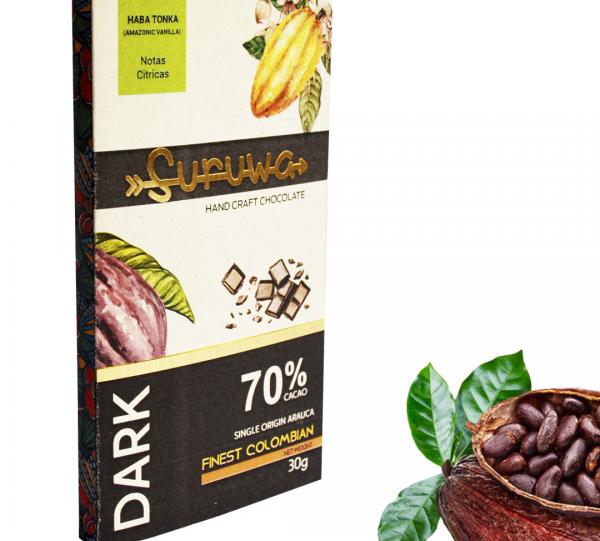 Handcraft Dark chocolate bars 70 % Image