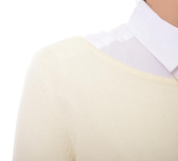 Women’s white sweater-1832 Image