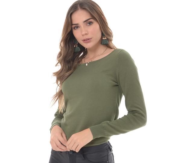 Women’s green sweater-1832 Image
