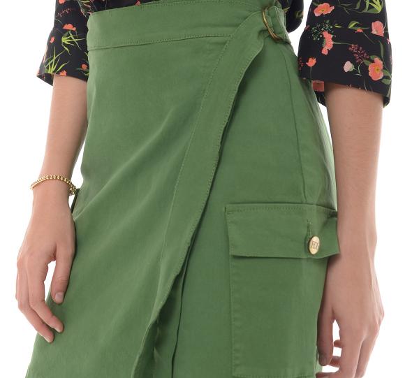 women’s Green skirt-1840 Image