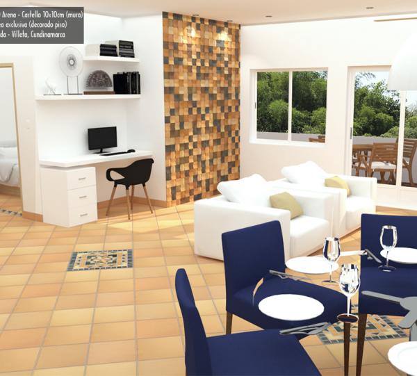 Mosaic clay Tapete Creta exclusive line Image