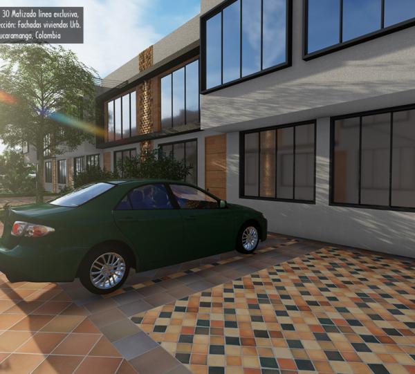 Clay floor tile cork exclusive line Image