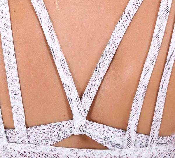 White sports top - Women Image