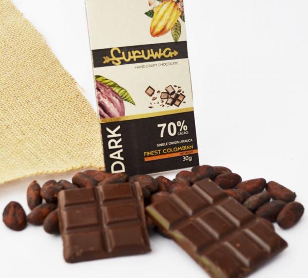 Handcraft Dark chocolate bars 70 % Image