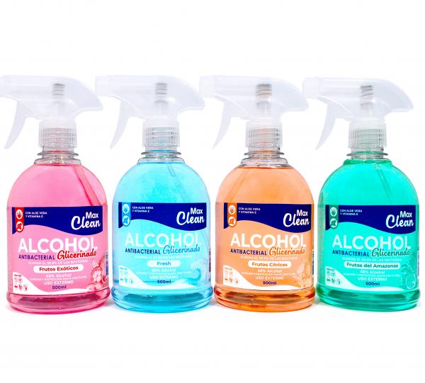 Glycerinated Alcohol Max Clean Colors x500ml Image