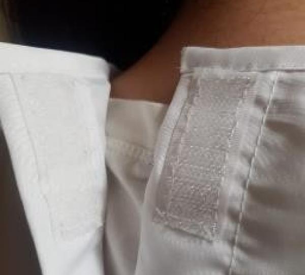 Velcro protection gown Image