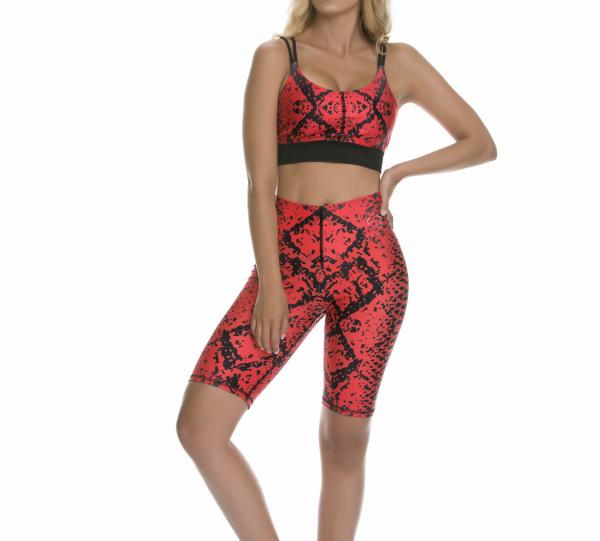 2015 Scrunch high waist V Capri Image