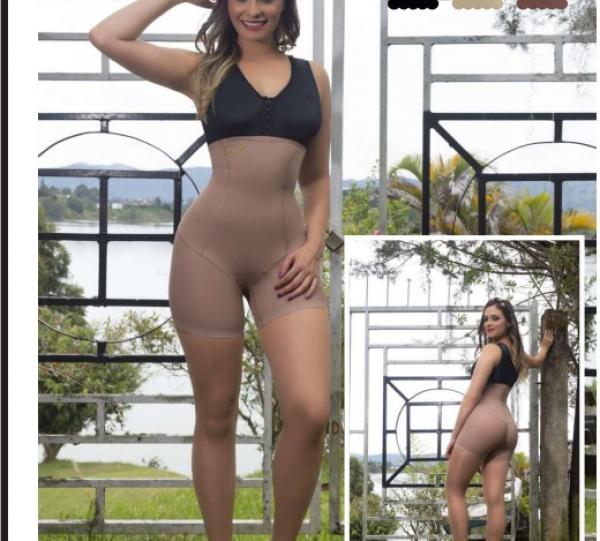 Bina 4146131- Control girdles enhances buttocks in capri Image