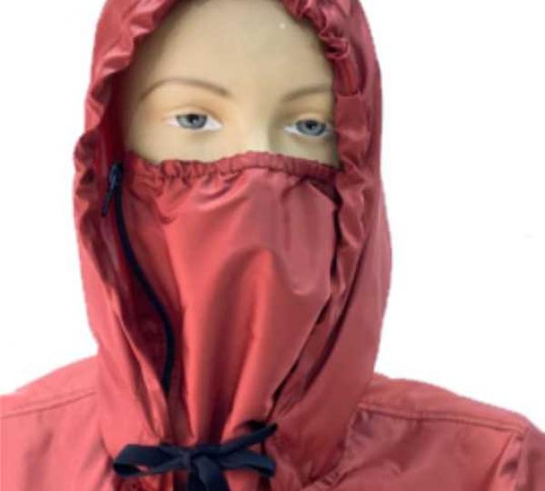 Unisex long windbreaker jacket Image