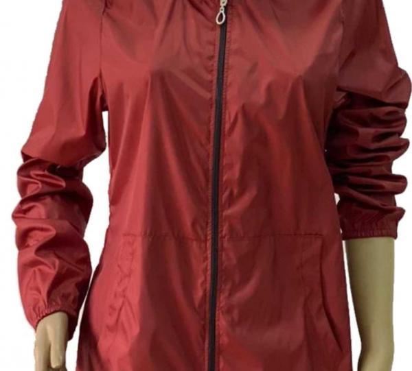 Unisex long windbreaker jacket Image