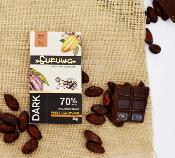 Handcraft Dark chocolate bars 70 % Image