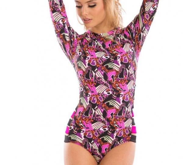 3320 One piece long sleeve , strap design Image