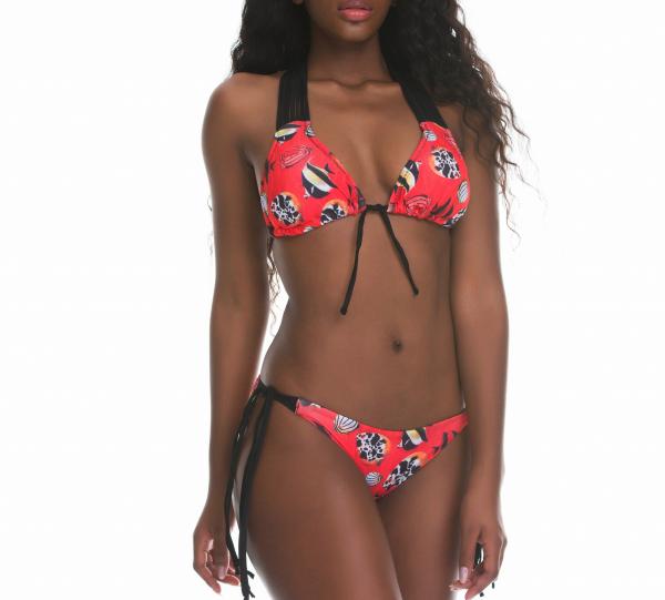 3438 Macrame Bikini triangle Swimwear Image