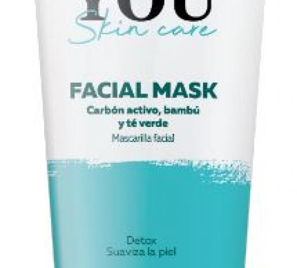 True You Facial Mask with Active Charcoal, Bamboo and Green Tea 100 g Image