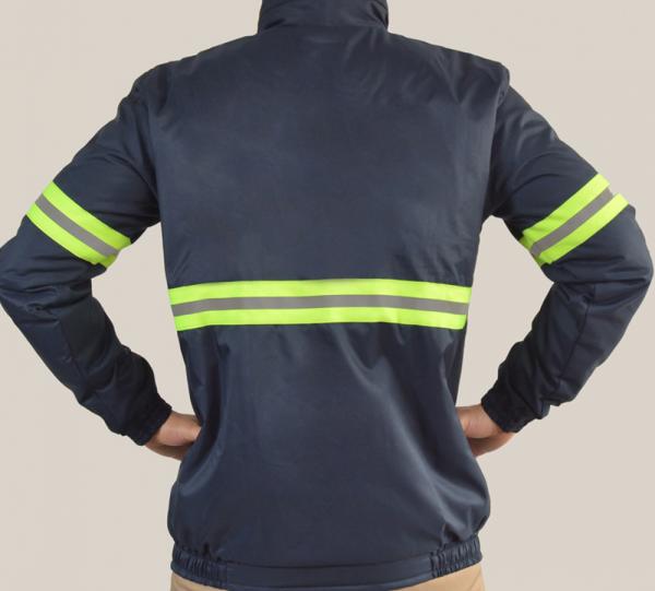 Puffy safety jacket Image