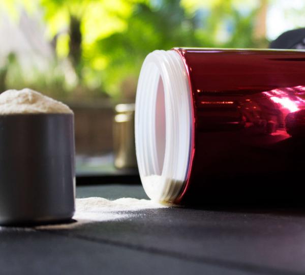 Metalized Canisters for sport nutrition Image