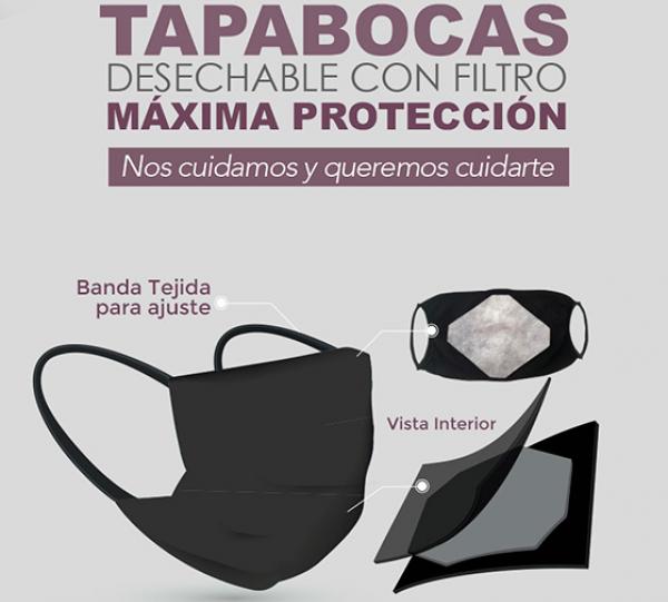 ANTIBACTERIAL MASK - FILTER Image