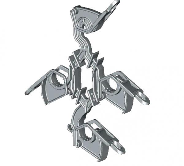 Polymeric compact network spacer 15kv series Image