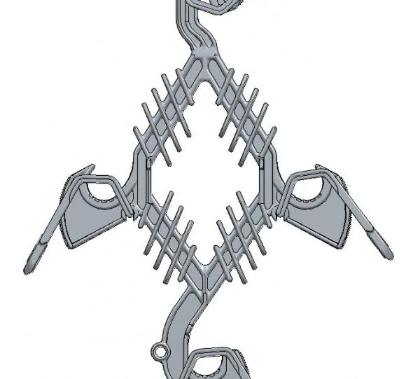 Polymeric compact network spacer 15kv series Image