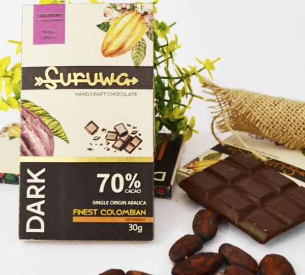 Handcraft Dark chocolate bars 70 % Image