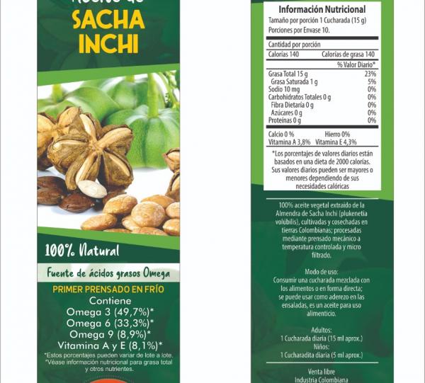 Sacha Inchi oil Image