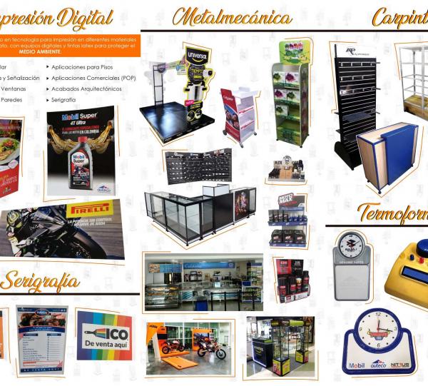 MATERIAL POP Y EXHIBICION