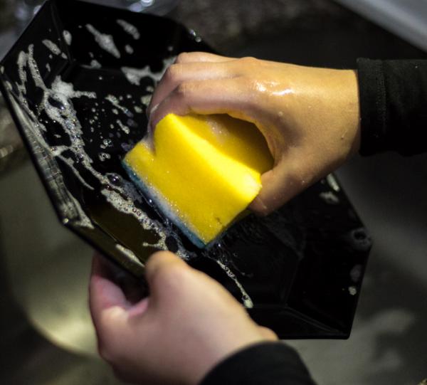 DOUBLE USE SCRUBBER SPONGES