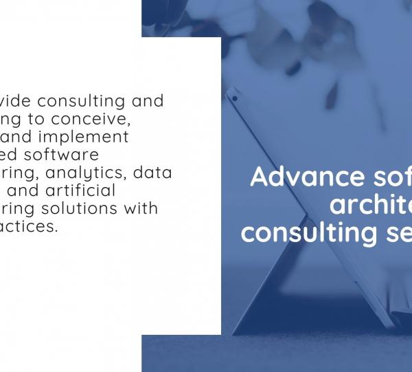 Advance software architecture consulting services Image