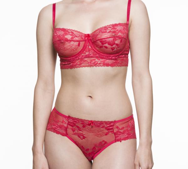 SCHERZO Adagio 4 Sensual Red Lingerie Set Image