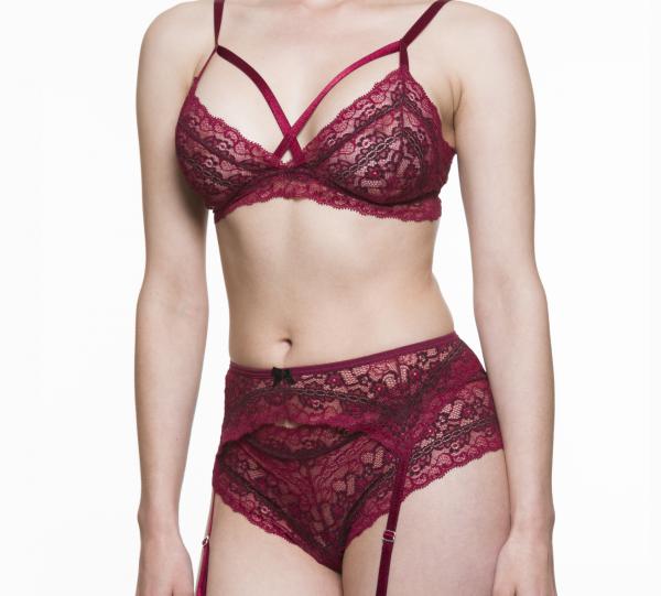 Lingerie set SCHERZO Adagio 5 Sensual Vinotinto Image