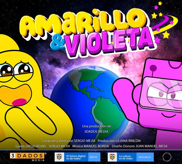 YELLOW and VIOLET Image