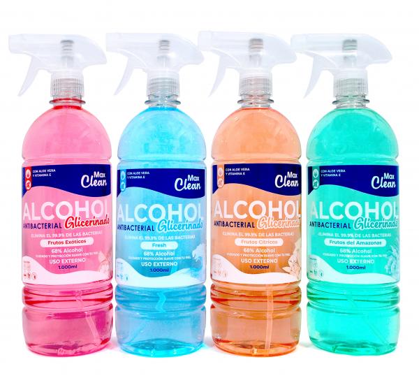 Glycerinated Alcohol Max Clean Colors x1.000ml Image