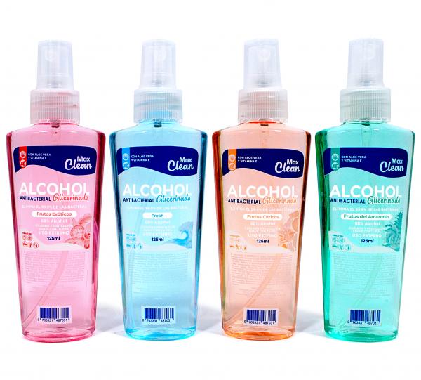 Glycerinated Alcohol Max Clean Colors x60ml Image