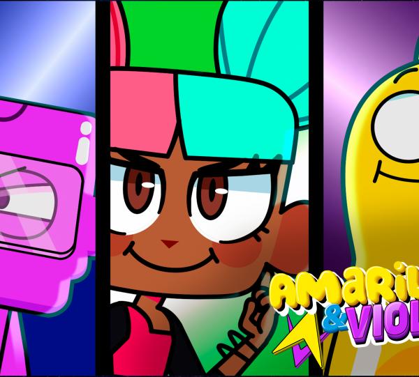 YELLOW and VIOLET Image