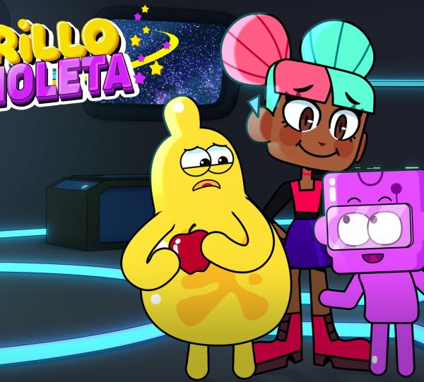 YELLOW and VIOLET Image