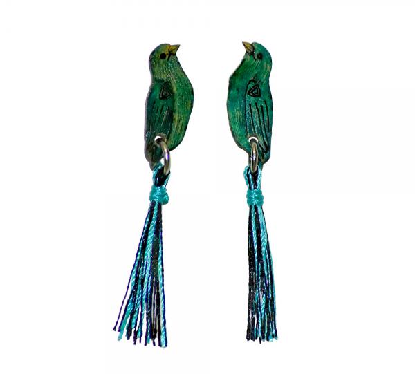 TILE BIRD EARRINGS Image