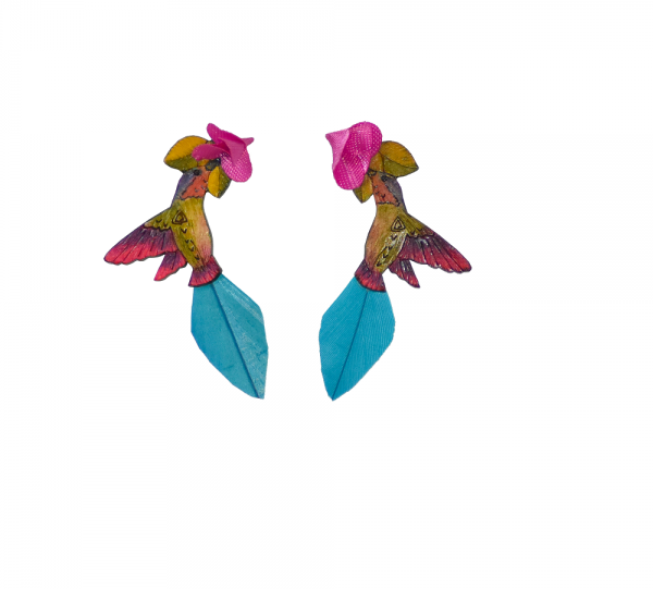 EARRINGS HUMMINGBIRD ANA Image