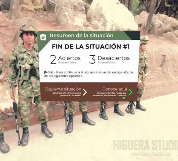VR simulators - Army of Colombia Image