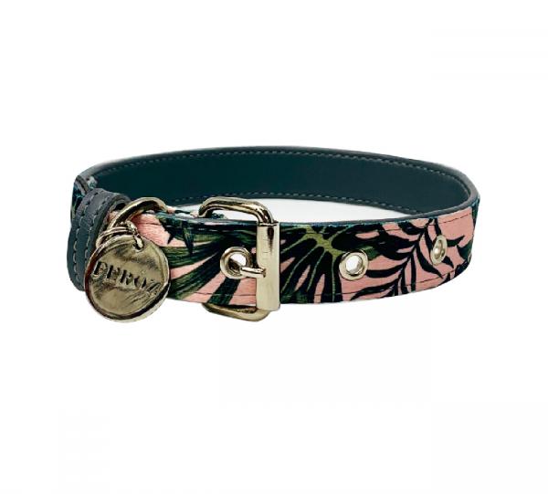 Canvas and Vegan Leather Collar - SAVAGE Collection Image