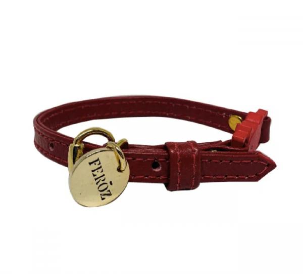 Cat Leather Collar Image