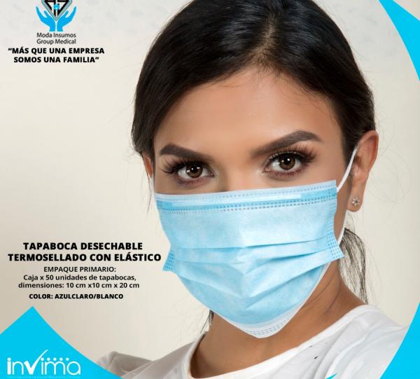 Heat-sealed mask Image