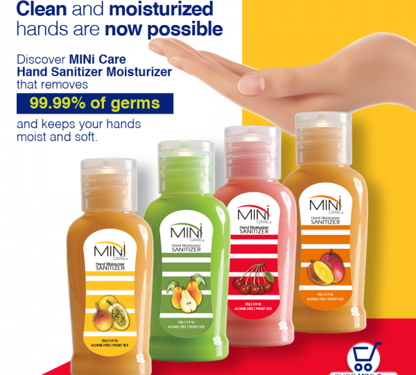 MINi Care Hand Sanitizer Moisturizer Image