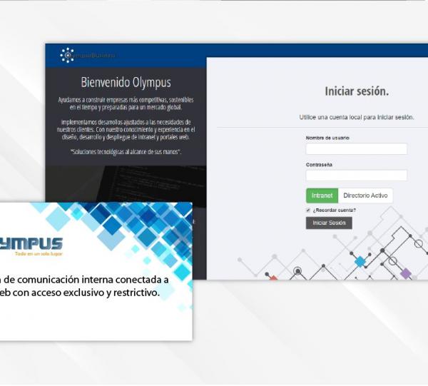 OLYMPUS Intranet Social Image