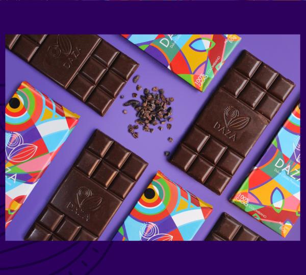 100% cocoa chocolate bars, 80 grams Image