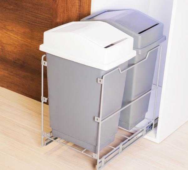 3362 Classic double waste bins Image