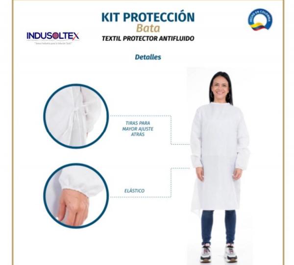 reusable antifluid gown Image