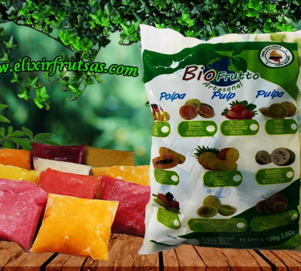 100% natural tropical and exotic fruit pulps Image